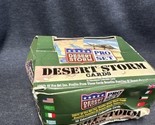 New DESERT STORM  Pro Set 1991 BOX Of 36 Packs 10 Cards Each - £15.00 GBP