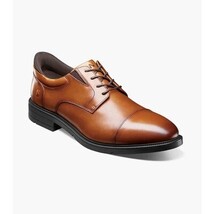 Nunn Bush KORE EZ Icon Cap Toe Oxford Shoes Leather Dressy Cognac 85150-221 image 12