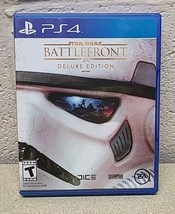 Star Wars Battlefront Deluxe Edition Sony PlayStation 4 PS4 CIB Video Game - $10.30