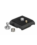 Original Gitzo GS5370C Quick Release Plate with 1/4&quot;-20 and 3/8&quot;-16 Scre... - £42.98 GBP