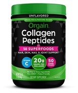 Orgain Hydrolyzed Collagen Powder + 50 Organic Superfoods For Women &amp; Me... - $552.52 MXN