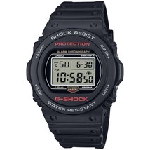Montre Homme CASIO G-SHOCKDW-5750UE-1JF Noir Illuminateur Numérique 20 B... - $86.29