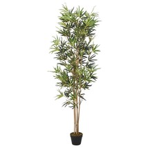 Artificial Bamboo Tree 828 Leaves 150 cm Green - £44.85 GBP