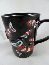 Dr Seuss Coffee Mug The Cat In The Hat Black 4.5” Tall covered in hats - $14.84