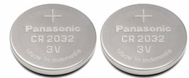 Panasonic CR2032 Battery (2 Pack), Lithium Coin Cell, 3V - £4.45 GBP