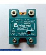 Continental Invensys SVDA/3V75 1PH Solid State Relay SSR 24-330VAC 75A S... - $120.89 CAD