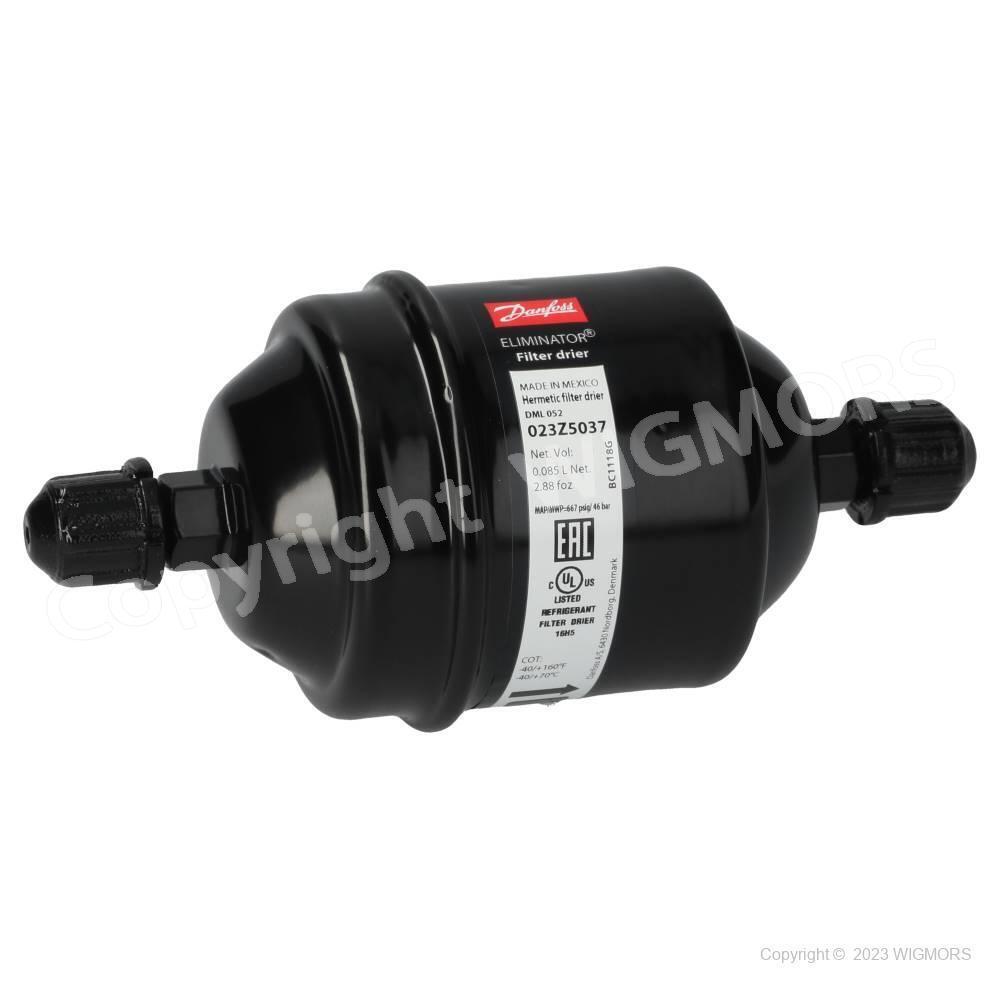 Hermetic filter drier Danfoss DML 052  023Z5037/023Z503791 - $19.40