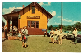 Deadwood Flats Carroll Park Railroad Station PA Dexter UNP Postcard 1964 - £3.92 GBP