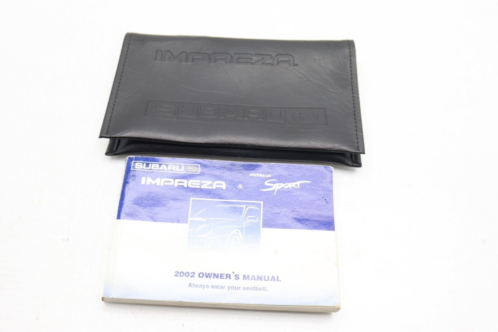 2002 SUBARU IMPREZA WRX OWNERS MANUAL E3088 - $60.16
