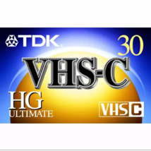 Tdk TC-30HGL VHS-C Digital Cassette - £3.09 GBP