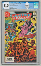 George Perez Pedigree Collection Copy CGC 8.0 Justice League of America JLA #219 - £77.52 GBP