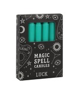 12 Green Luck Chime (Mini) Ritual Spell Candles! - $13.74 CAD