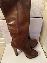made in italy brown boots leather - $376.33 MXN