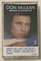 American Pie &amp; Other Favorites 1985 Cassette Tape Don McLean Folk Rock Music - £7.99 GBP