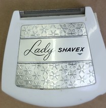 Vintage Lady Shavex Electric Shaver Model 2400 8W White 1950s Works - $14.73
