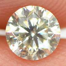 Round Shaped Diamond Loose 0.45 Carat H Color SI1 Natural Enhanced Real 4.82 MM - £339.66 GBP