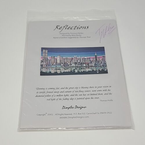 Primary image for Reflections Dimples Designs New York City Skyline Cross Stitch Terrence Nolan