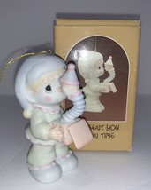 Clown Ornament Precious Moments  God Sent You Just In Time Christmas Figurine - £19.38 GBP