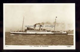 f1741 - Scottish Ferry - Duchess of Montrose , built 1930 - postcard - £2.49 GBP