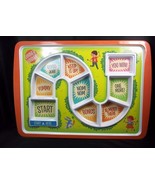 Heavy Melamine DINNER WINNER race track 9 part divided plate by Fred - £9.97 GBP