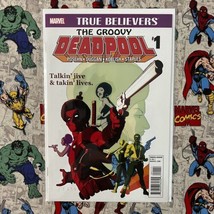 True Believers Reprints Lot of 7 Marvel Comics Deadpool Variants Wedding Groovy - £15.63 GBP