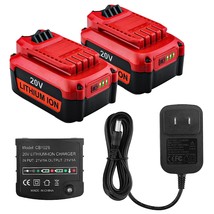 2Pack Cmcb204 6.0Ah 20V Lithium-Ion Battery Replacement For Craftsman V2... - $135.99