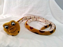 Steven Smith Plush Snake .75 in diam 42 in Length Stuffed Animal Toy - £10.89 GBP