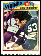 1977 Topps #291 Mick Tingelhoff EX-B110 - £15.48 GBP