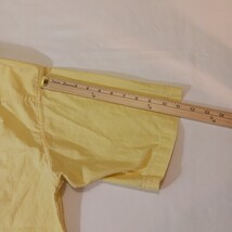 Bob Timberlake Build To Last Men's Yellow Cotton Short Sleeve Pockets Size Large image 14