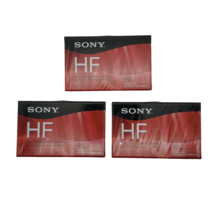 NEW SEALED Sony HF High Fidelity Normal Bias 90 Minute Audio Cassettes 3 Pack  - £6.13 GBP