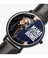 Ozzy Watch | Mama I&#39;m Coming Home | Ultra-Thin Leather Strap Quartz Watch  - €42,04 EUR