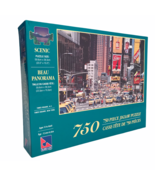 Times Square NY Puzzle By Beau Panorama 750 Piece By Sure-Lox New In Sea... - $16.50