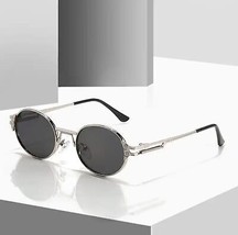 2024 New Round Frame Retro Personalized Metal Sunglasses Sunglasses For Men And - £12.91 GBP