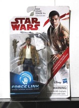 STAR WARS THE LAST JEDI FINN (RESISTANCE FIGHTER) FORCE LINK FIGURE 3.75... - £7.75 GBP