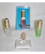 VINTAGE LOT OF 4 “STEP, PARIS” PERFUME ATOMIZER PURSE SIZED SPRAY BOTTLE... - $94.08 MXN