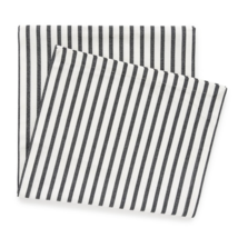 Sugar Paper Los Angeles 100% Cotton Table Runner – Black Stripe 14 x 108 inches - £15.01 GBP