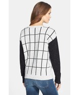 KENSIE Women&#39;s Long Sleeves Flecked Cotton Blend Knit Gray Sweater Size L - $43.95 CAD