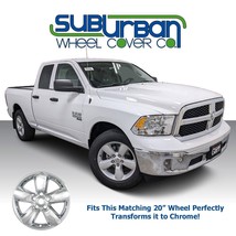 FITS 2013-2023 Ram 1500 20&quot; 5 Spoke Chrome Wheel Skins # IMP-361X NEW SET/4 - £78.68 GBP