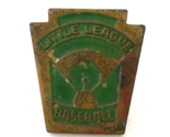 Vintage Little League Baseball Official Lapel Pin Used See Pictures Gree... - $7.84