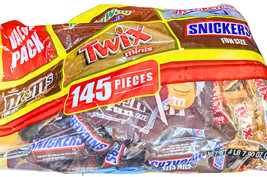 Mars Milk Chocolate Variety Pack Candy 145 Pcs EXP 03/2026 - $37.51