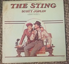 The Sting Original Movie Sountrack Vinyl LP Marvin Manlisch Scott Joplin - £1.72 GBP