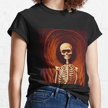 Skeleton From Hell Black Women Classic T-Shirt - £12.99 GBP