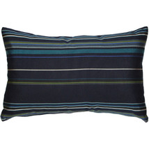 Sunbrella Stanton Lagoon 12x19 Outdoor Pillow, Complete with Pillow Insert - $52.45