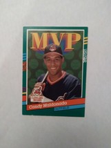 1991 Donruss Cleveland Indians #391 Candy Maldonado MVP - £1.23 GBP
