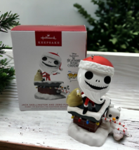 Hallmark NBC Jack Skellington and Zero Funko Pop Christmas Ornament 2023 NIB - £18.60 GBP