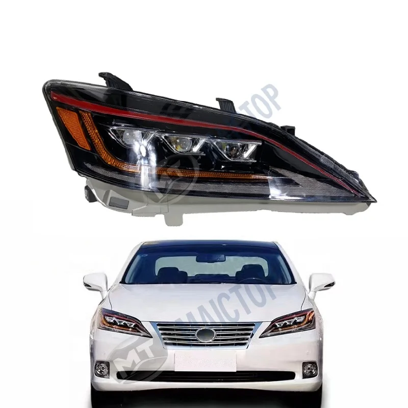 Maictop Car Accessories Front Facelift Upgrade 3 Lens Led Headlight For ES Es350 - £2,052.55 GBP