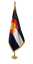 Colorado - 8&#39; Flag Presentation Set - $333.60