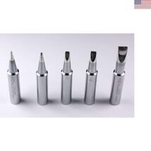 Durable Copper Chisel Set for FX-888/900M Irons - Pack of 5 Different Tips - $46.52