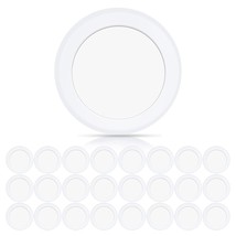 24 Pack 6 Dimmable Led Flush Mount Recessed Retrofit Ceiling Lights, 16.5W, 1000 - £133.48 GBP