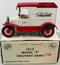 ERTL 1913 Model “T” Van WHITE A Rich Heritage DieCast Bank - 1/25 Scale ... - $15.79